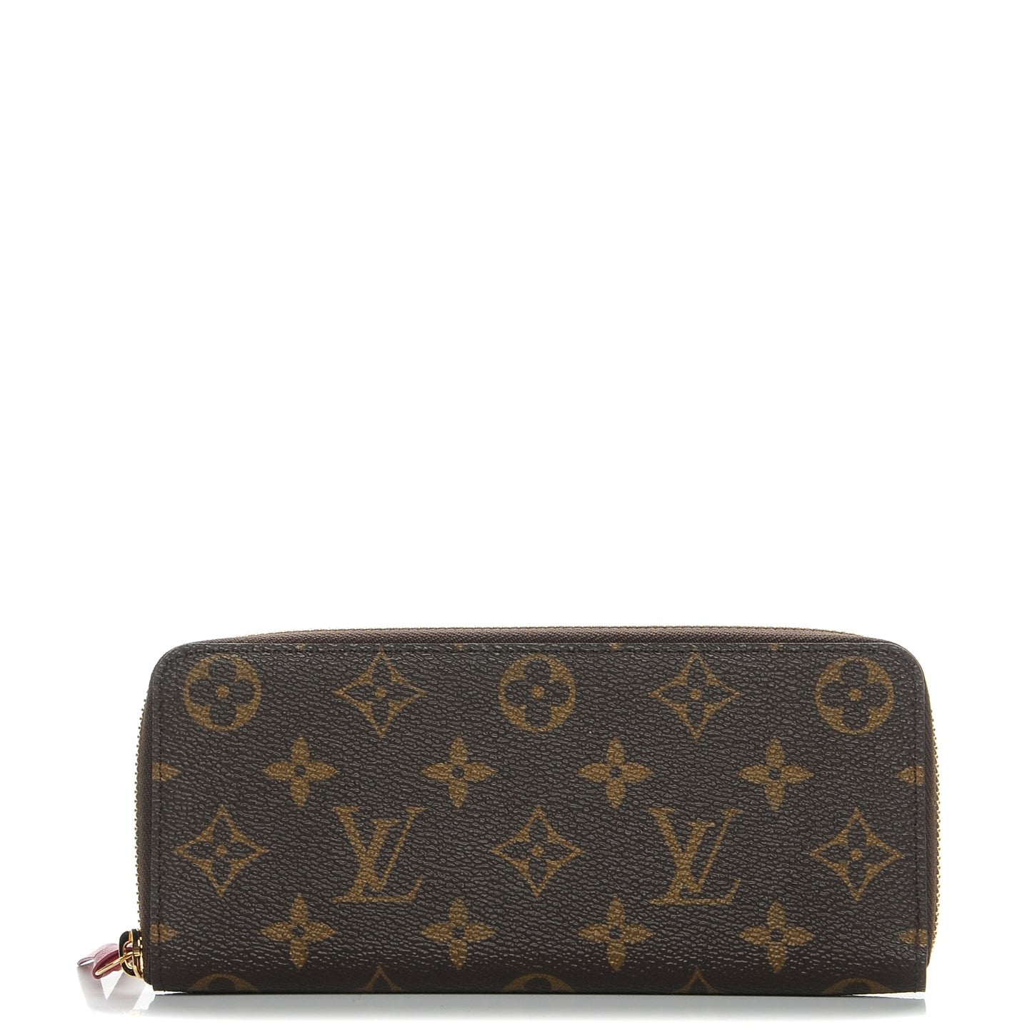 Monogram Clemence Wallet Fuchsia