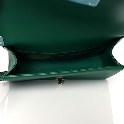 Chanel Lambskin Quilted Medium Boy Flap Green 5 of 11