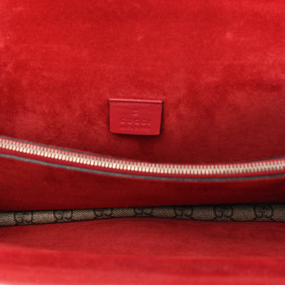 Gucci GG Supreme Monogram Small Dionysus Shoulder Bag Red 6 of 13