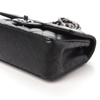 Chanel Iridescent Caviar Quilted Mini Rectangular Flap Black 7 of 10
