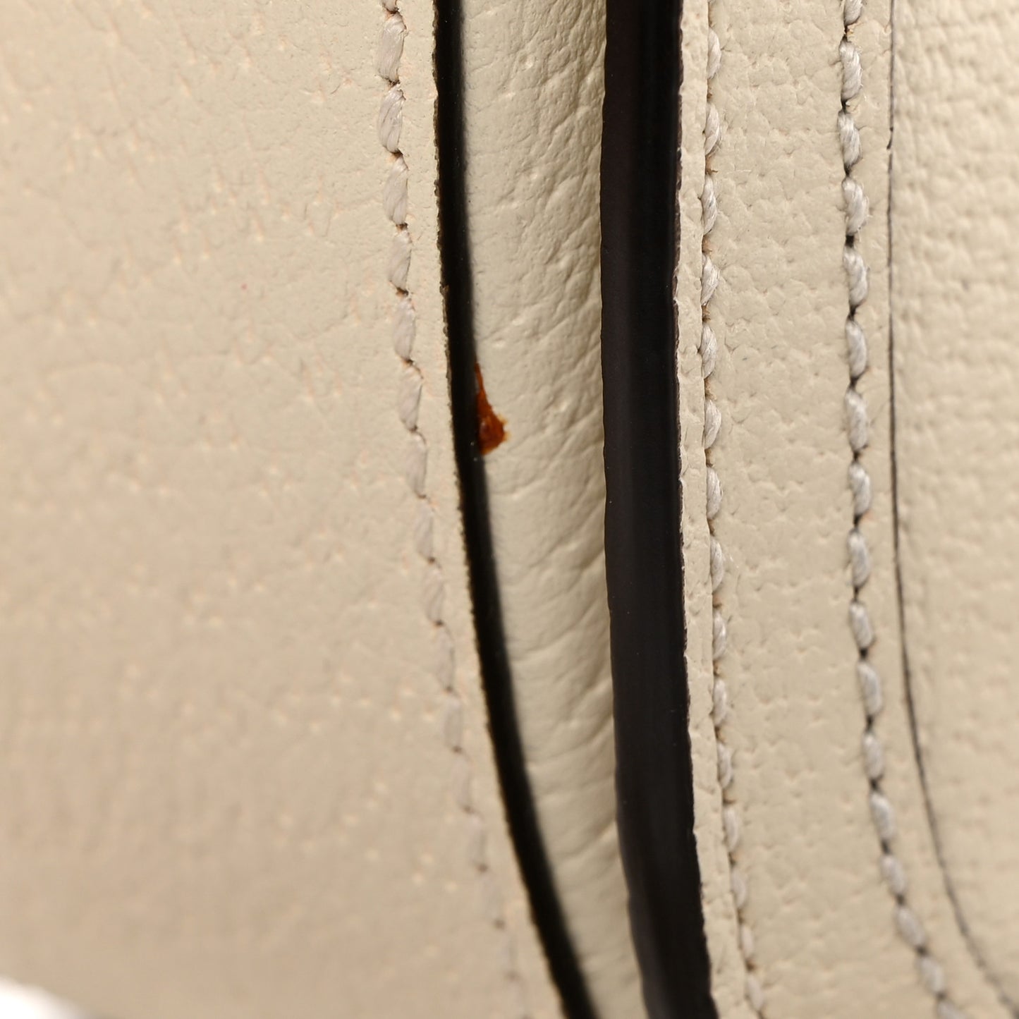 Textured Calfskin Small Ophidia Flap Messenger Bag Mystic White