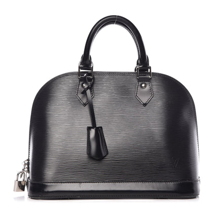 Louis Vuitton Epi Alma PM Black 1 of 28