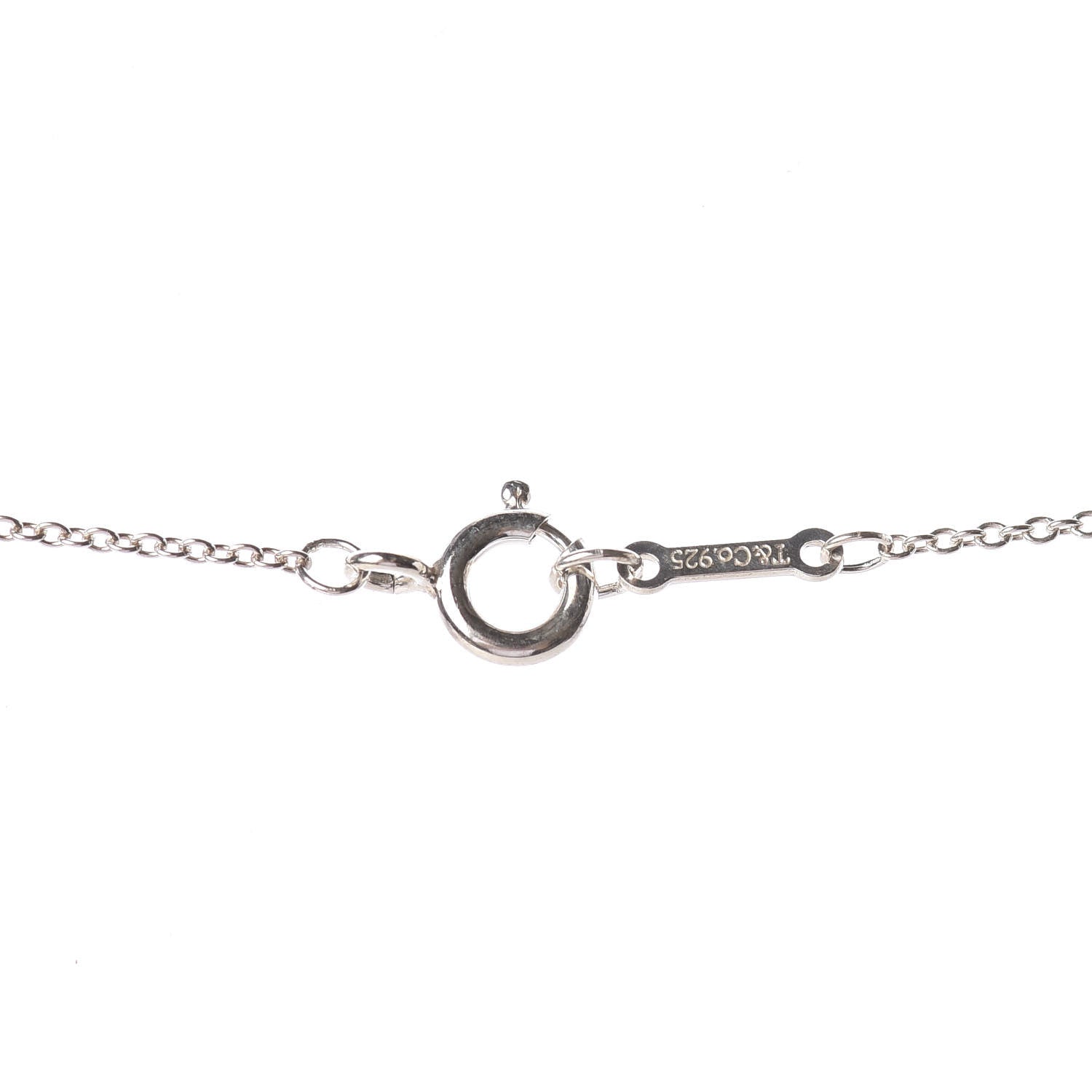 Tiffany Sterling Silver Small Paloma Picasso Loving Heart Pendant Necklace 4 of 4