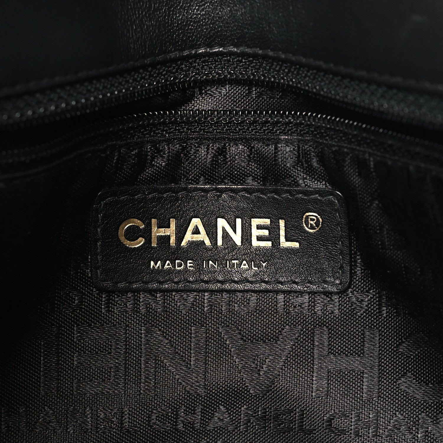Chanel Lambskin Chocolate Bar Mademoiselle Flap Shoulder Bag Black 6 of 11
