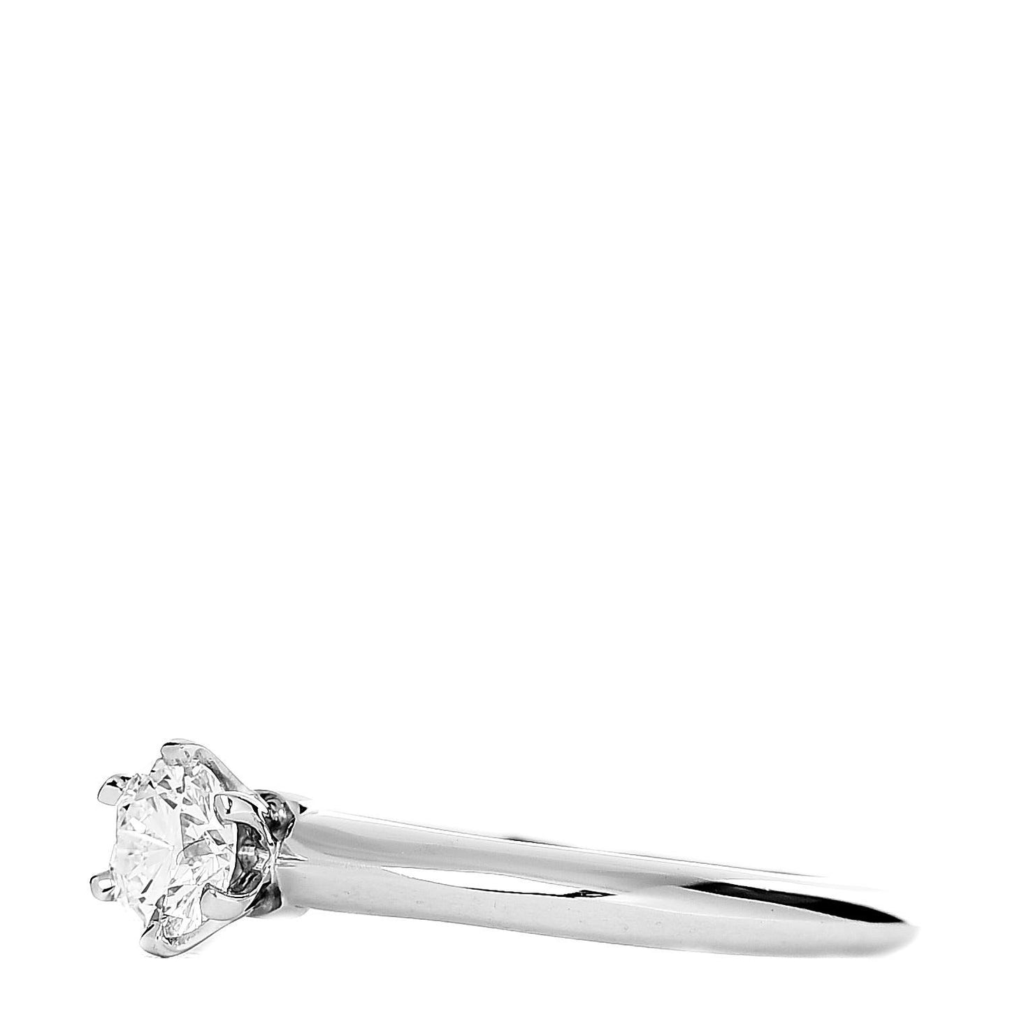 Platinum Diamond .29ct Solitaire Engagement Ring 49 5
