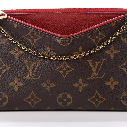Louis Vuitton Monogram Pallas Clutch Cherry 7 of 15