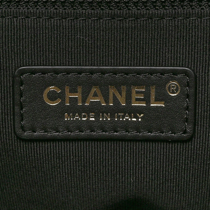 Chanel Tweed Medium Deauville Tote Black White Multicolor 6 of 11