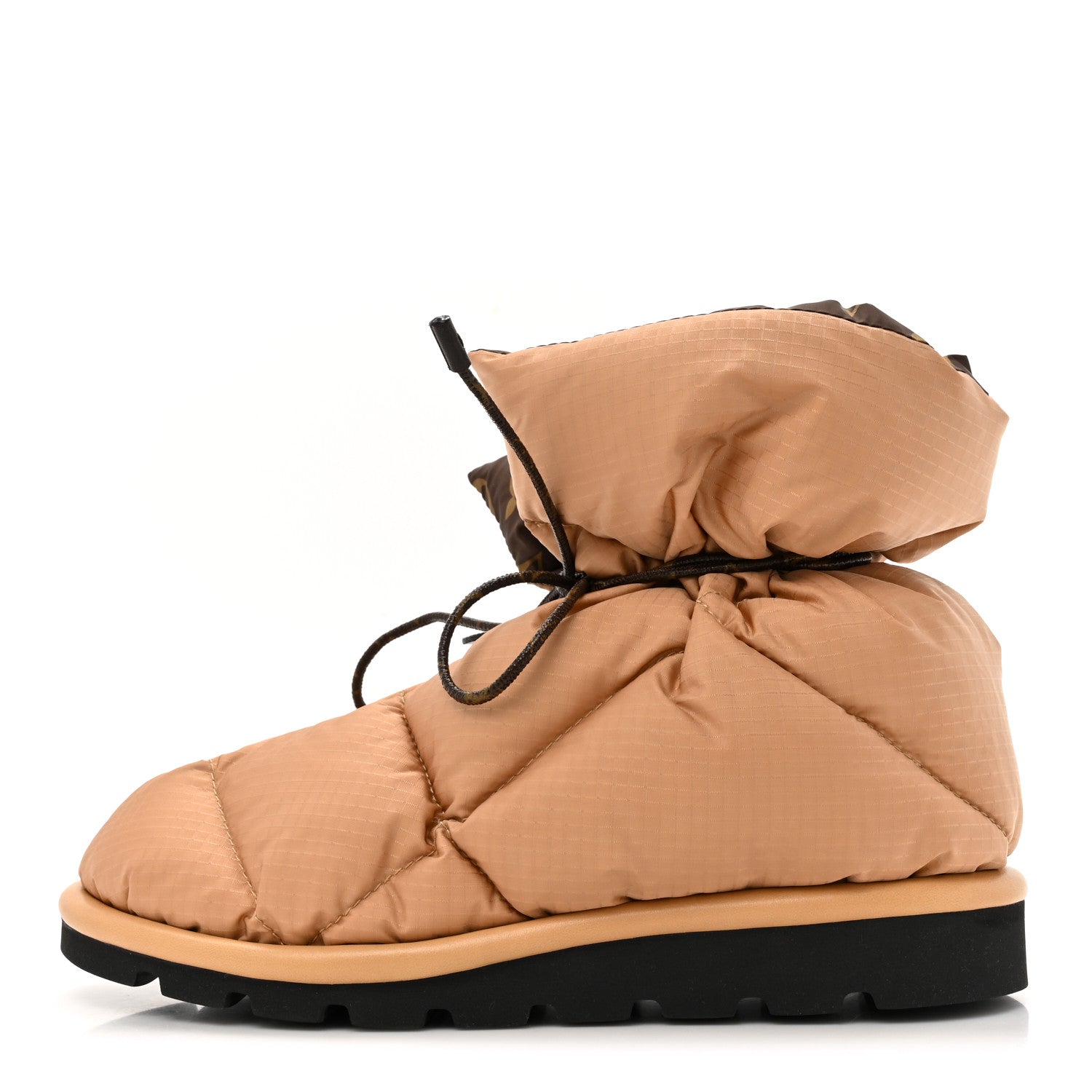 Louis Vuitton Nylon Monogram Pillow Comfort Ankle Boot 38 Beige 1 of 9