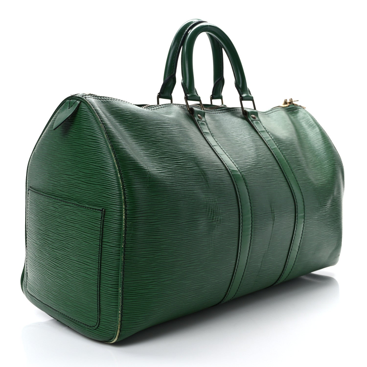 Louis Vuitton Epi Keepall 45 Borneo 2 of 12