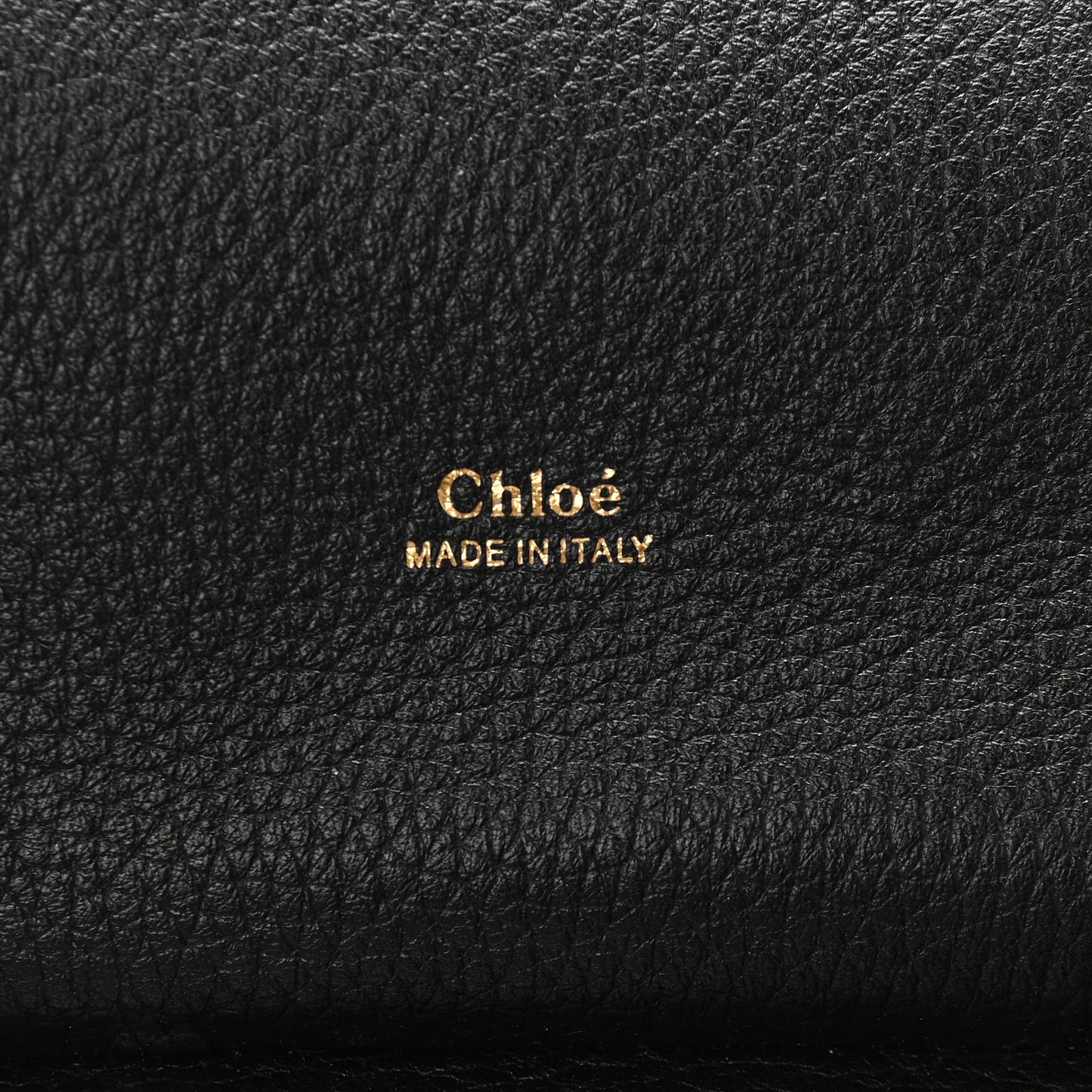 Grained Calfskin Medium Aby Day Shoulder Bag Black