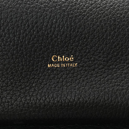 Chloe Grained Calfskin Medium Aby Day Shoulder Bag Black 6 of 9