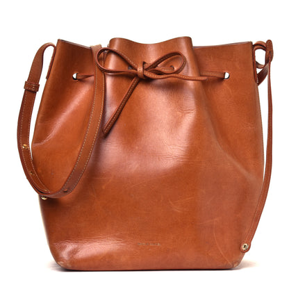 Mansur Gavriel Vegetable Tanned Calfskin Bucket Bag Cammello Rosa 1 of 4