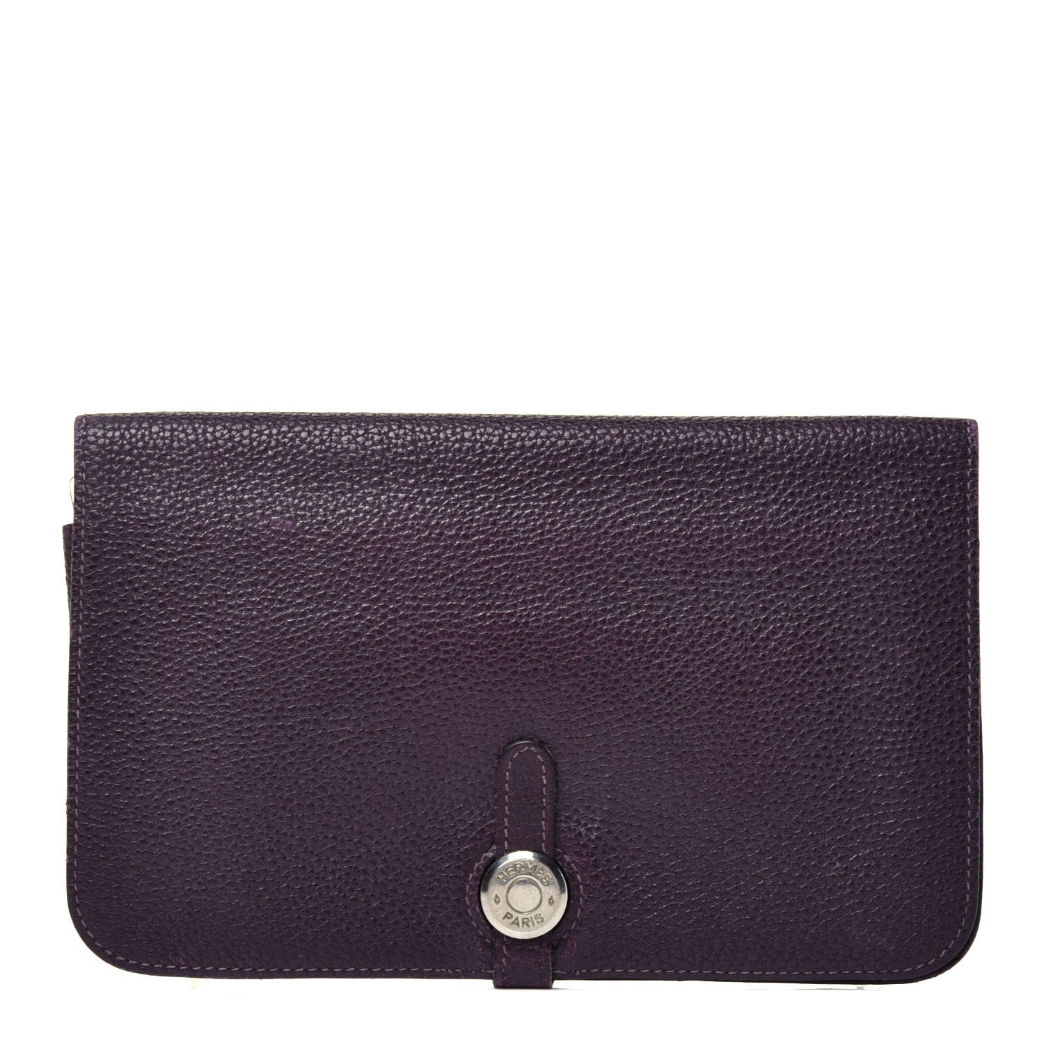 Hermes Togo Dogon Duo Wallet Iris 1 of 8