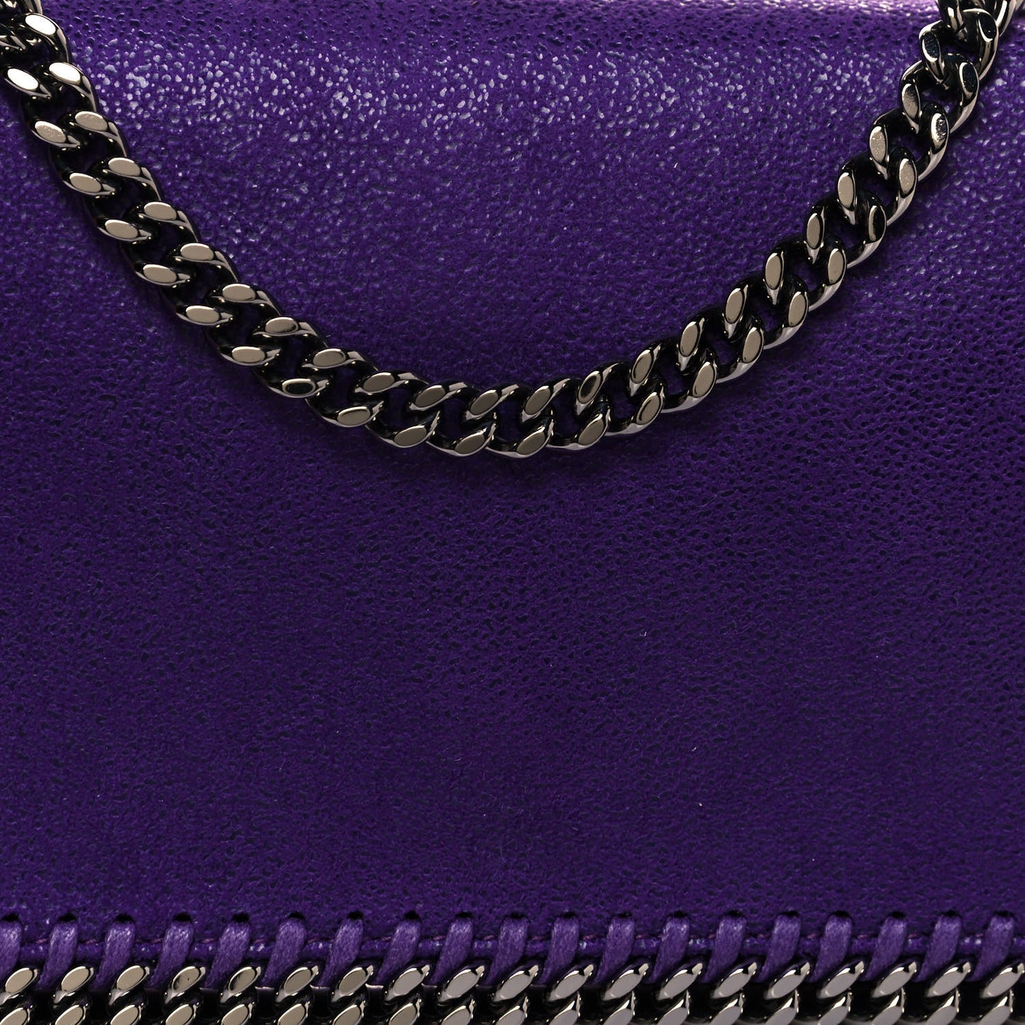 Shaggy Deer Falabella Crossbody Bag Bright Purple
