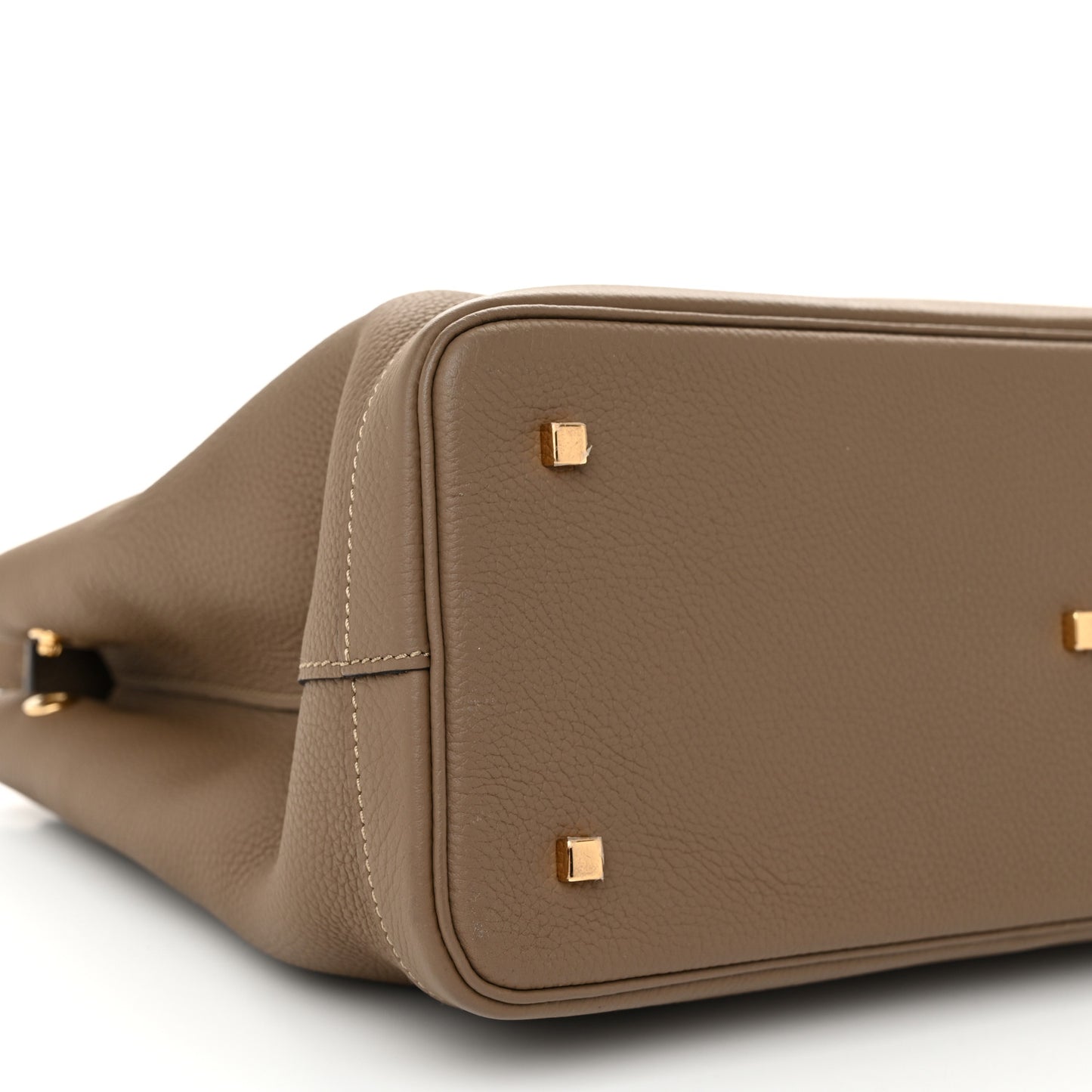 Taurillon Blush Calfskin Gabby MM Taupe