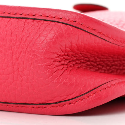 Hermes Taurillon Clemence Evelyne TPM Rose Extreme 10 of 11