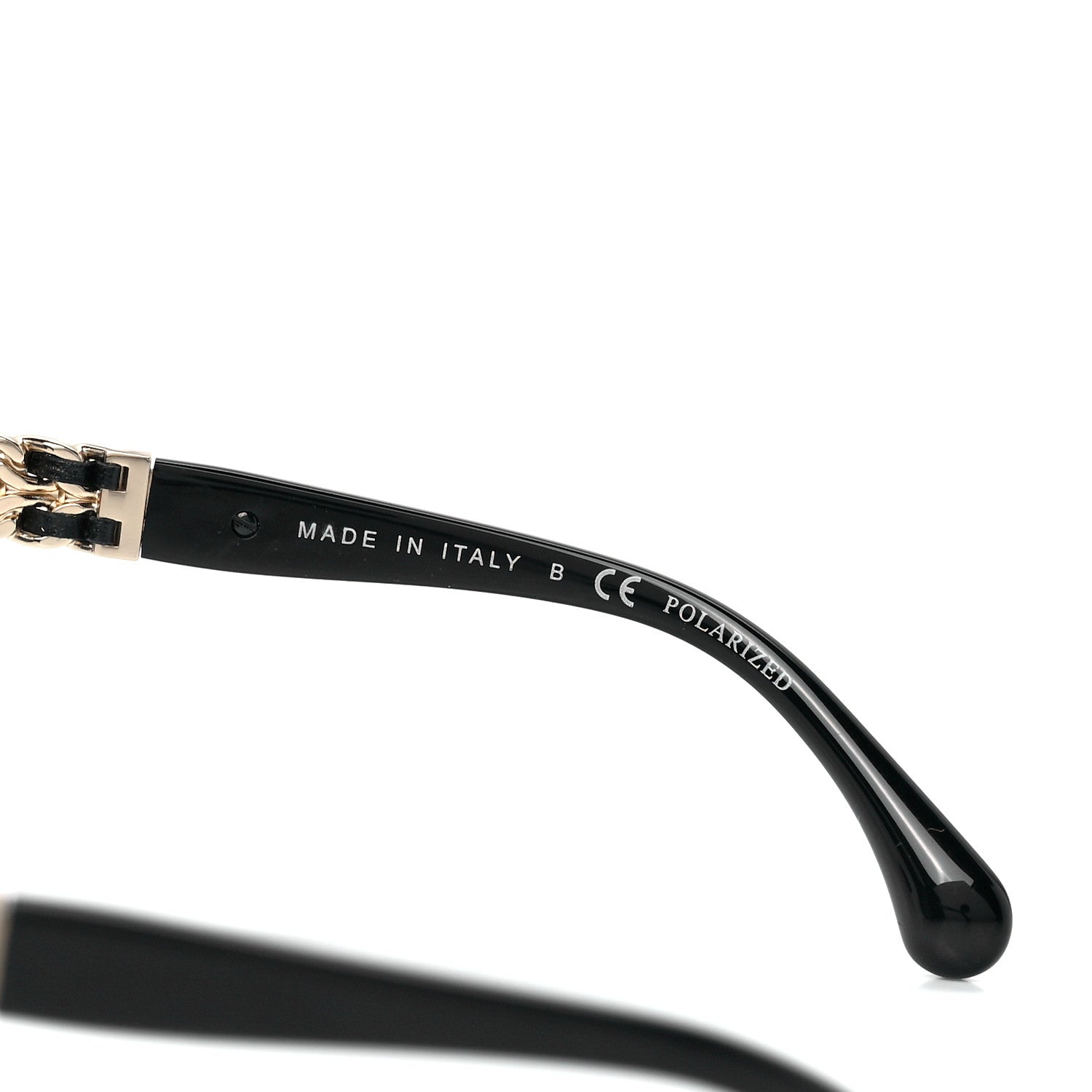 Chanel Lambskin Chain Sunglasses 5361-Q Black 6 of 8