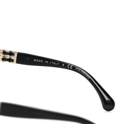 Chanel Lambskin Chain Sunglasses 5361-Q Black 6 of 8