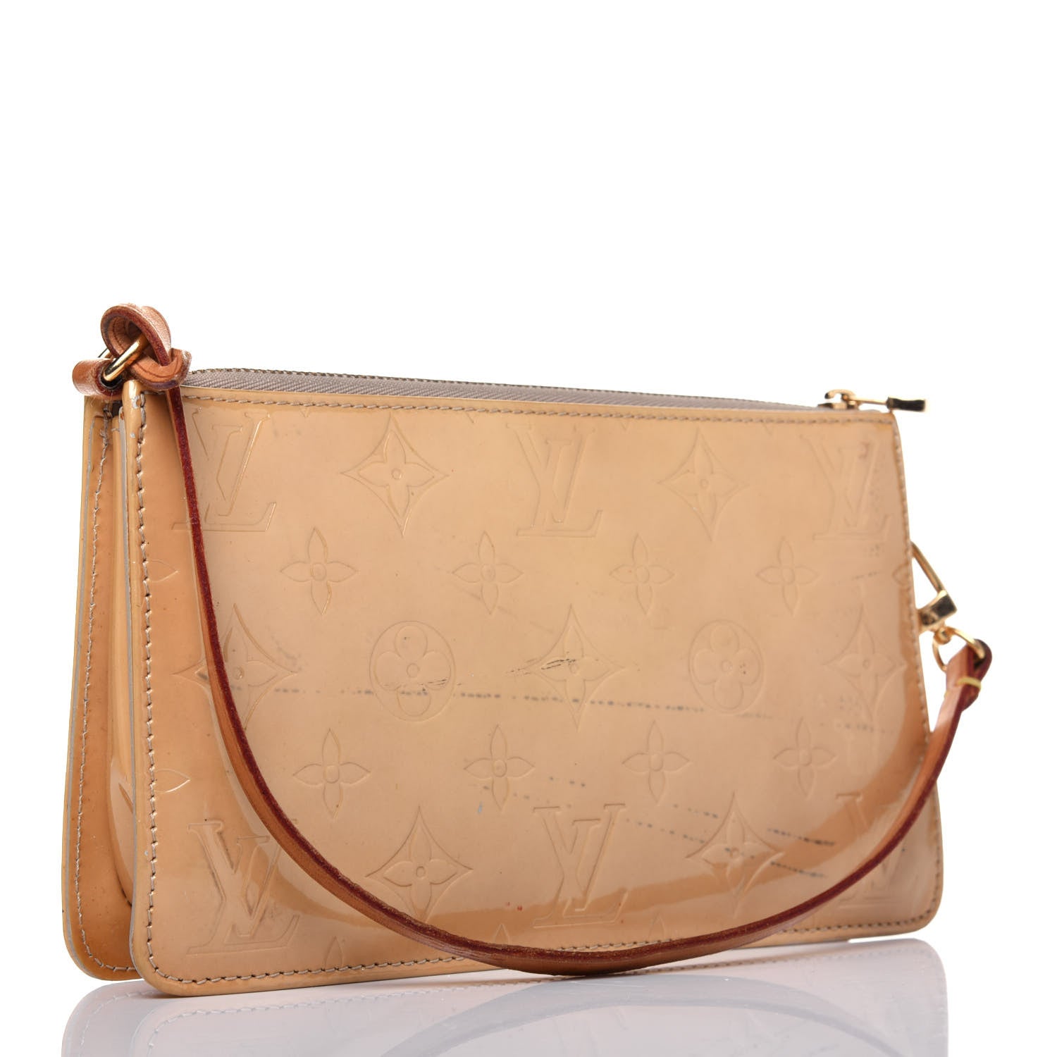 Louis Vuitton Vernis Lexington Pochette Beige 3 of 20