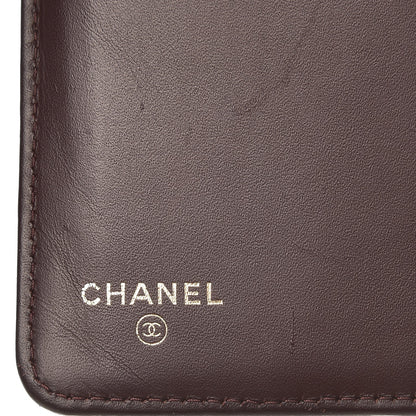 Chanel Caviar Quilted Yen Wallet Black 6 of 10