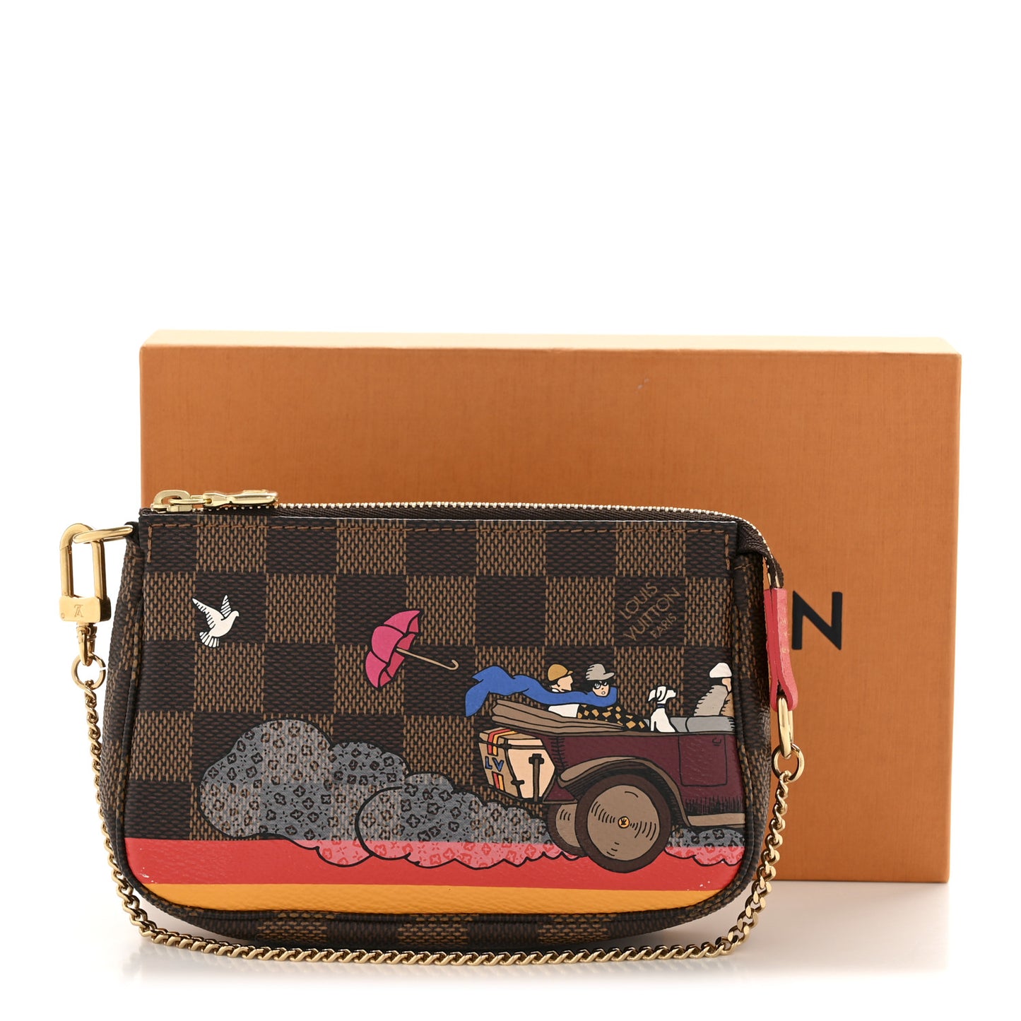 Monogram 2015 Christmas Animation Mini Pochette Accessories