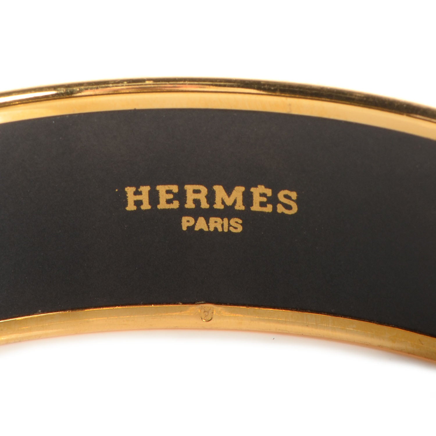 Hermes Enamel Printed Wide Bracelet 70 4 of 6