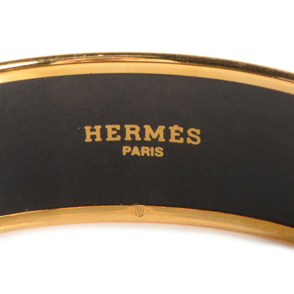 Hermes Enamel Printed Wide Bracelet 70 4 of 6
