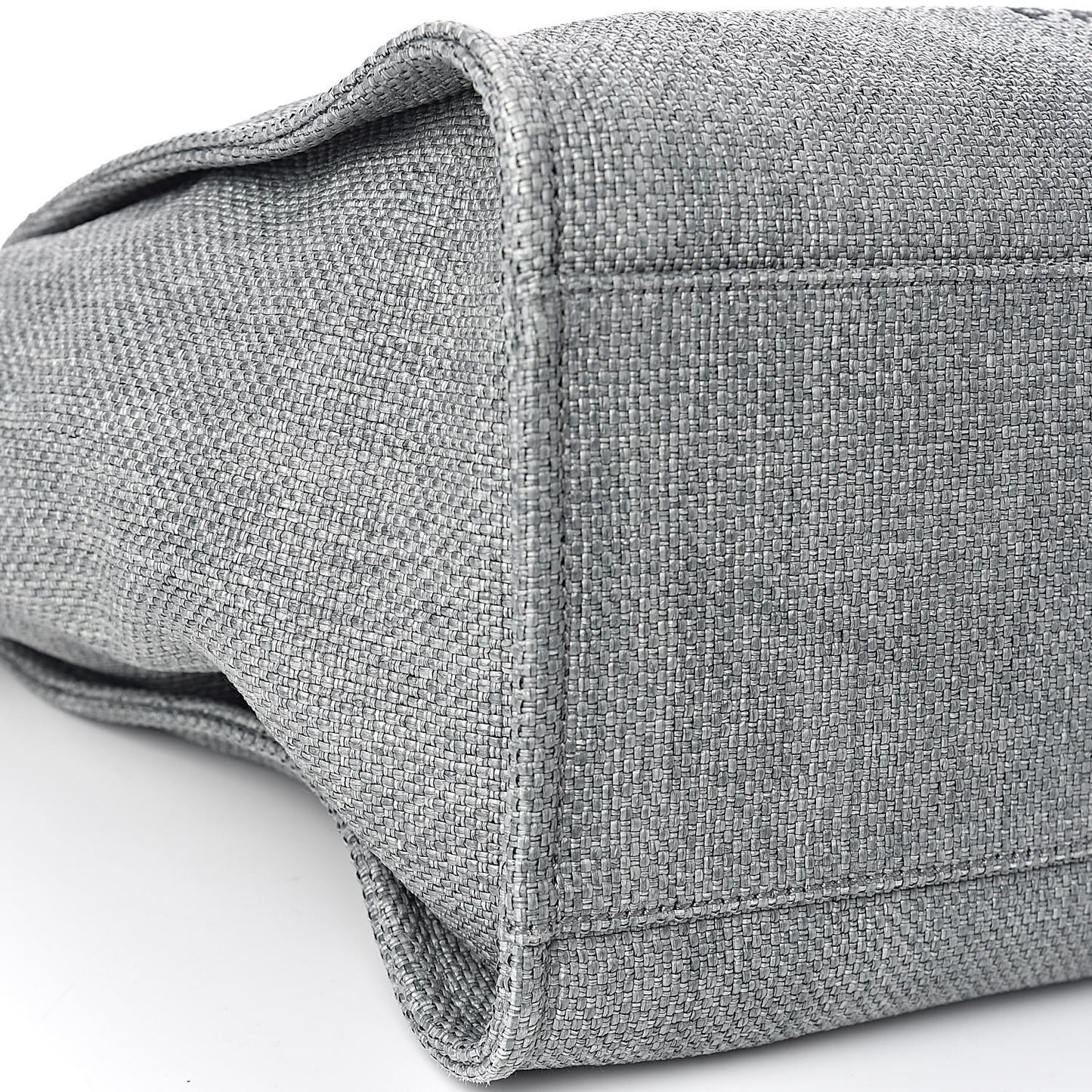 Canvas Large Deauville Tote Grey