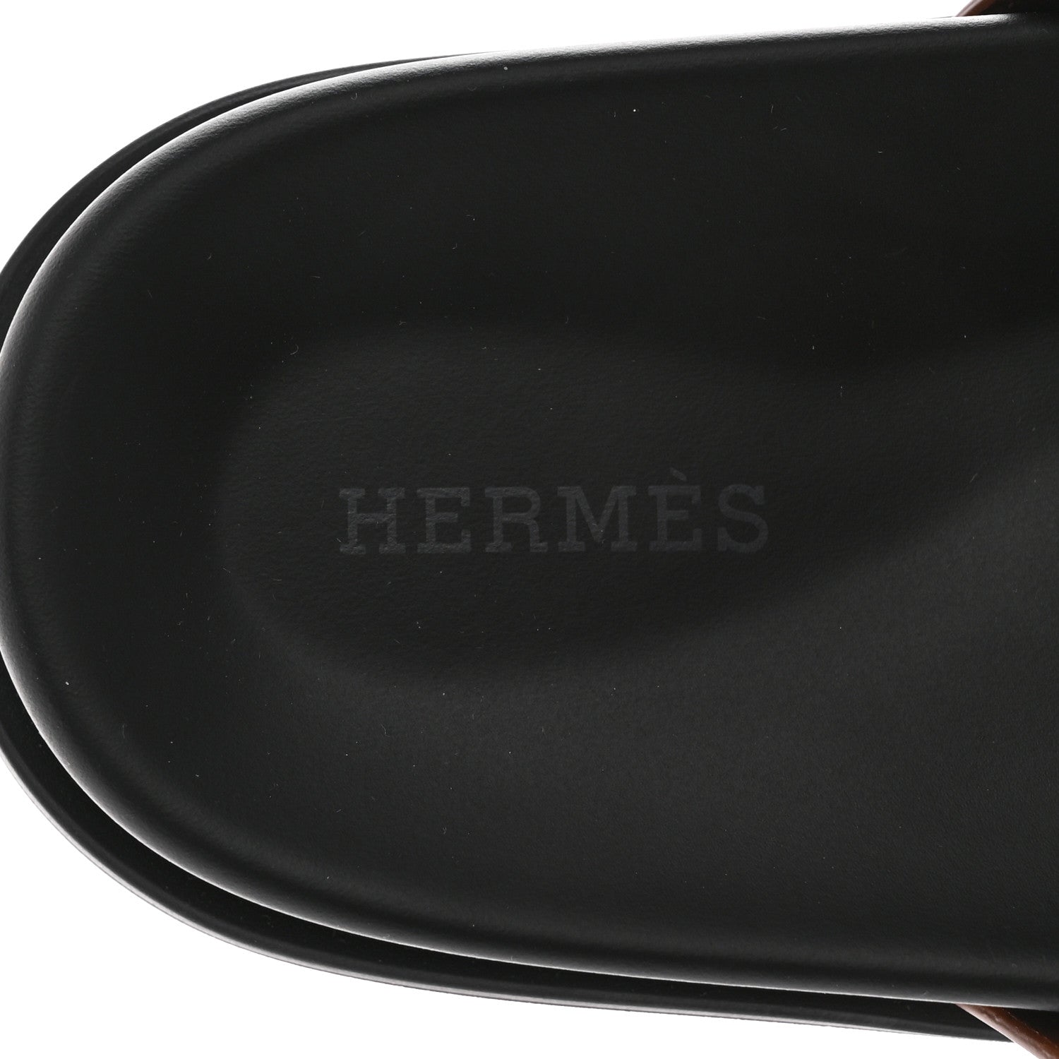 Hermes Calfskin Womens Chypre Sandals 39.5 Gold 7 of 9