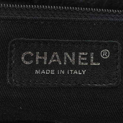 Chanel Calfskin Diamond Stitch Accordion Flap Black 7 of 10