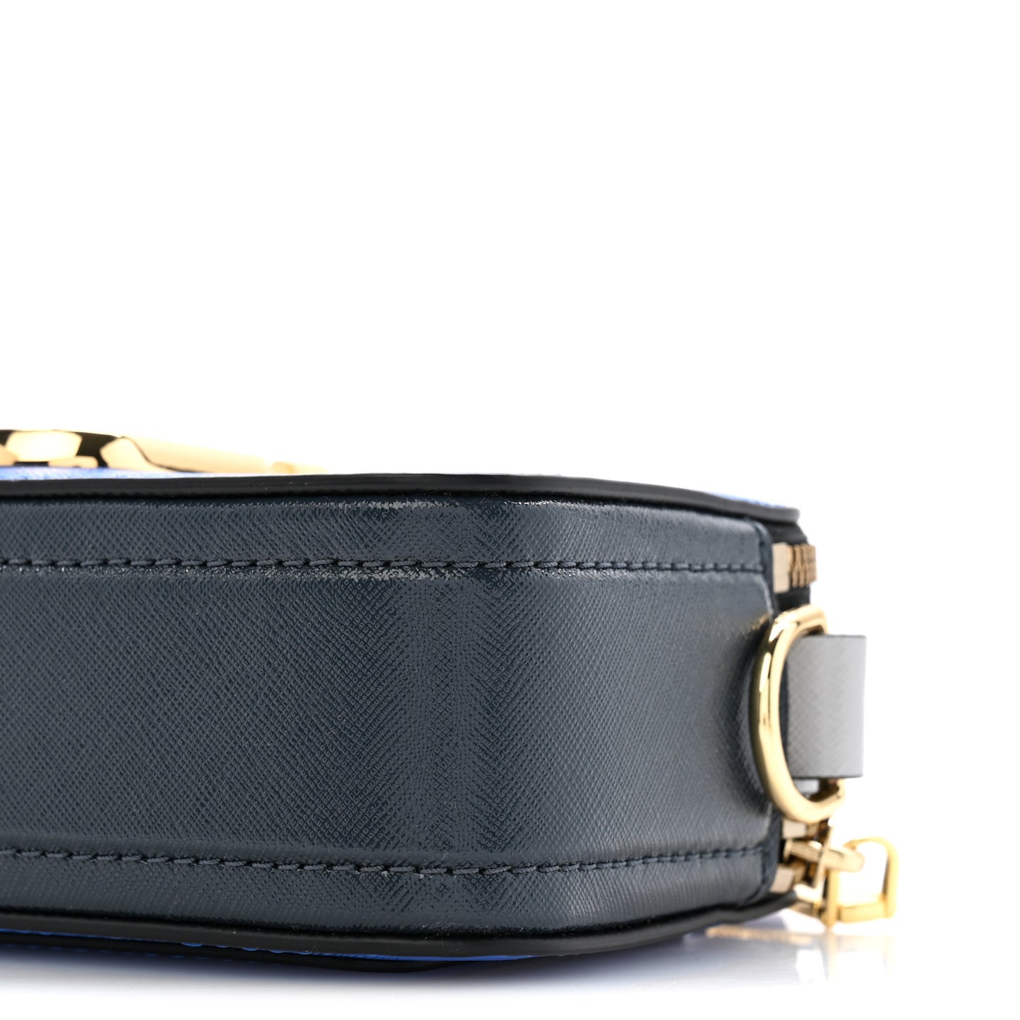 Saffiano Small Snapshot Camera Bag  New Dazzling Blue Multicolor