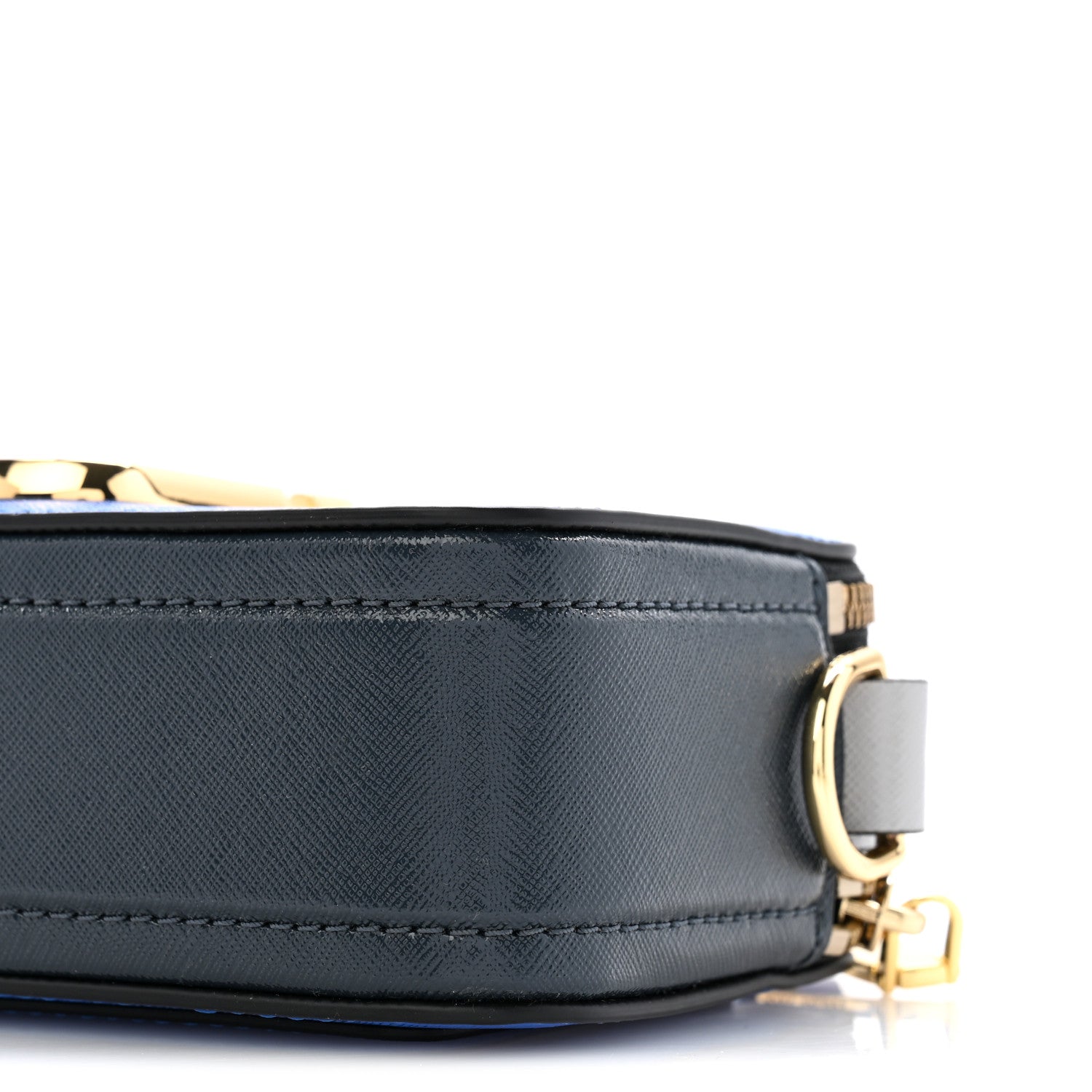 Marc Jacobs Saffiano Small Snapshot Camera Bag  New Dazzling Blue Multicolor 11 of 11
