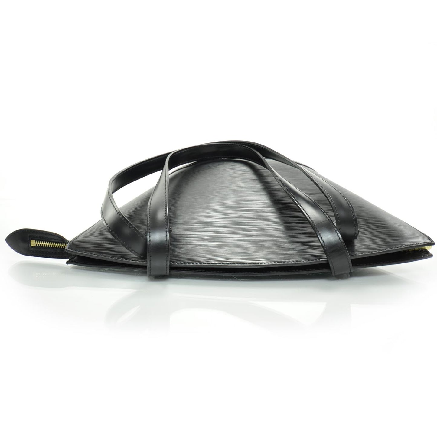 Epi Saint Jacques PM Long Straps Black