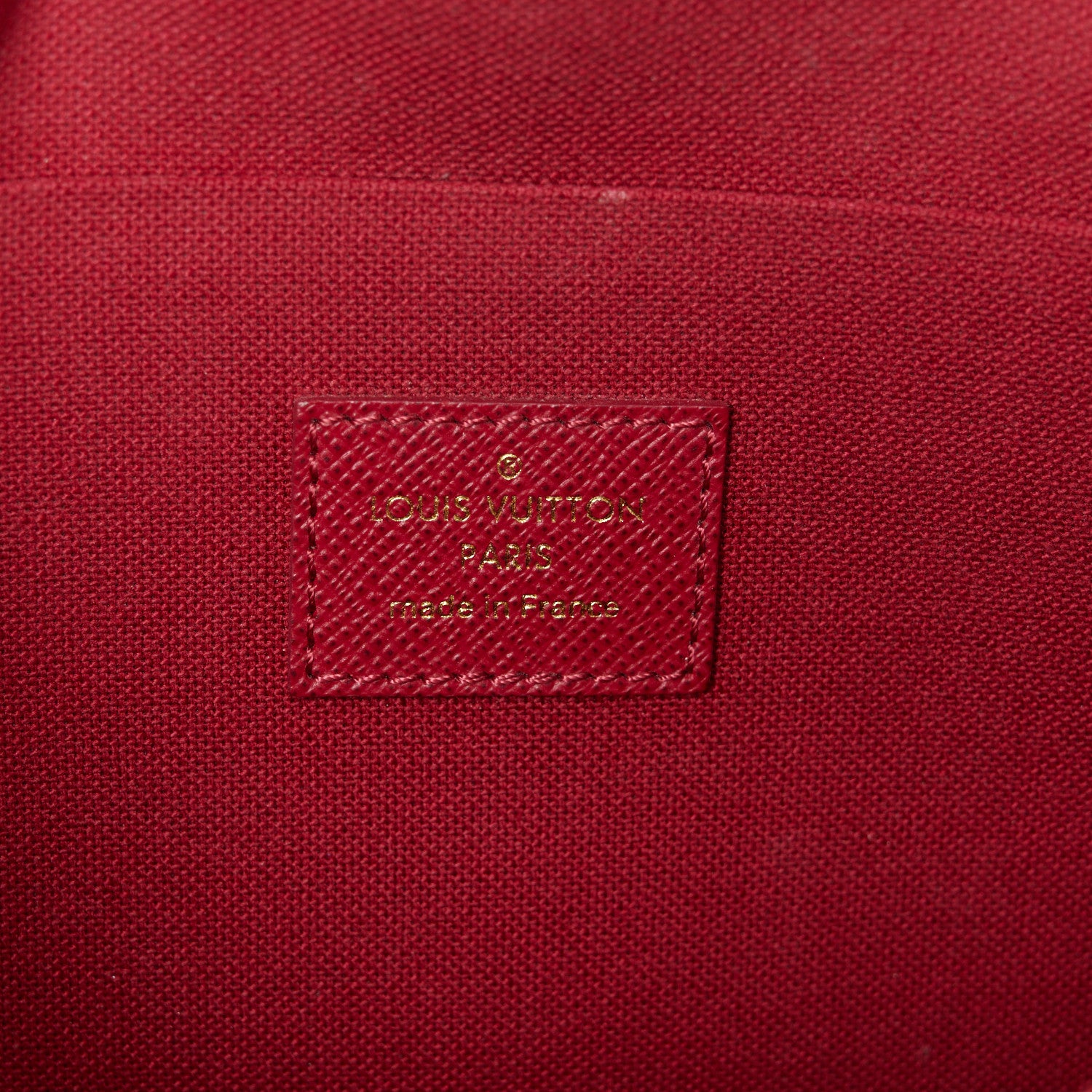 Louis Vuitton Monogram Pochette Felicie Chain Wallet Fuchsia 6 of 11
