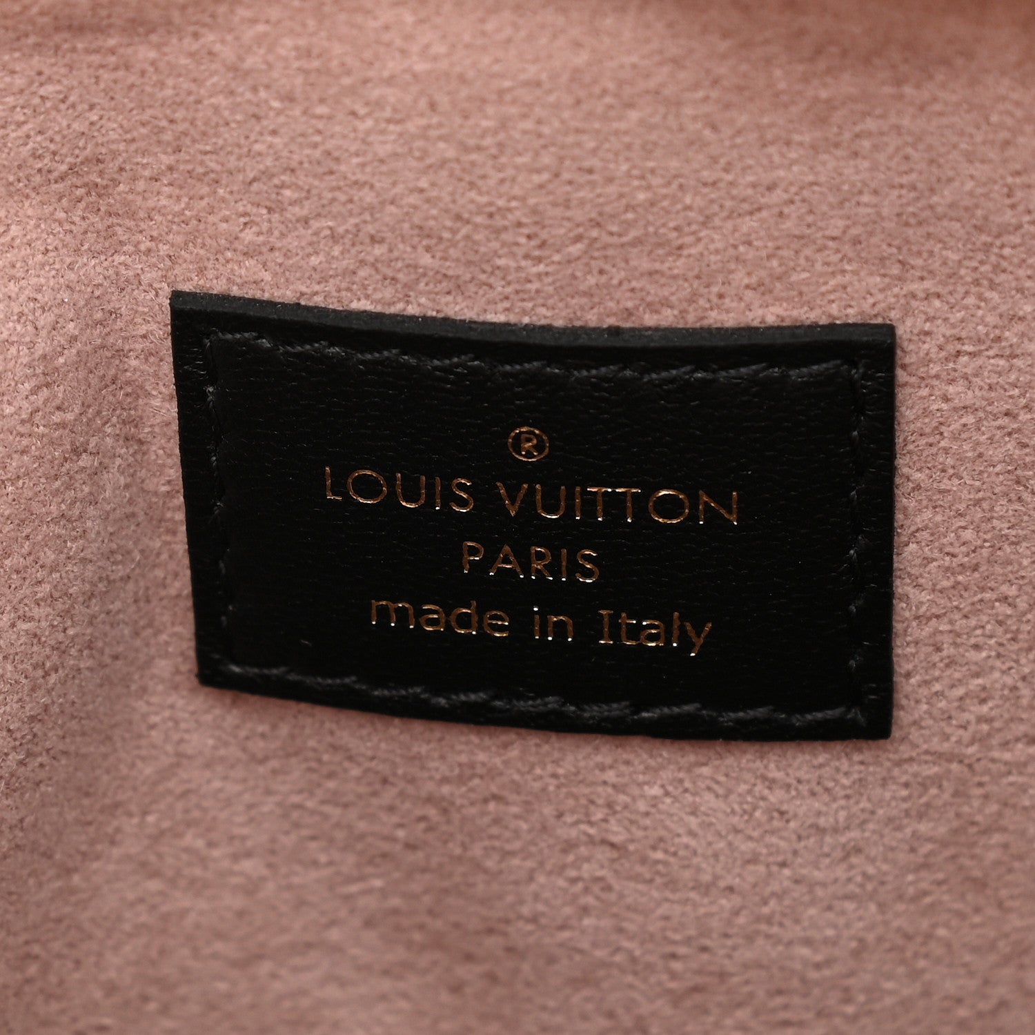 Louis Vuitton Lambskin Embossed Monogram Coussin PM Black 5 of 7