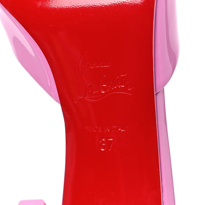 Christian Louboutin Patent Me Dolly 100 Sandals 37 Pinkador 6 of 8