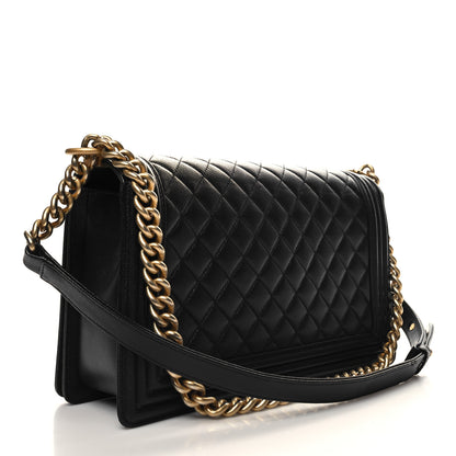 Chanel Caviar Quilted New Medium Boy Flap Black 3 of 11