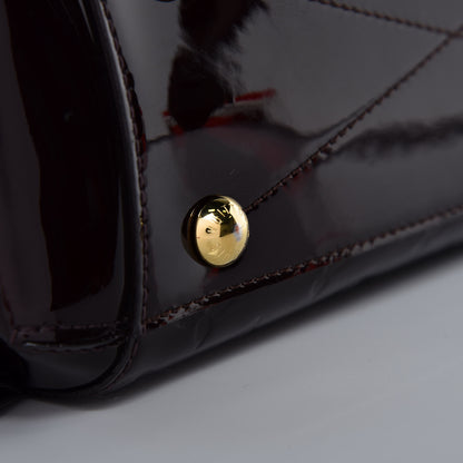 Louis Vuitton Vernis Montaigne BB Amarante 10 of 12