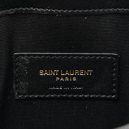 Saint Laurent Patent Calfskin Monogram Uptown Clutch Black 7 of 7