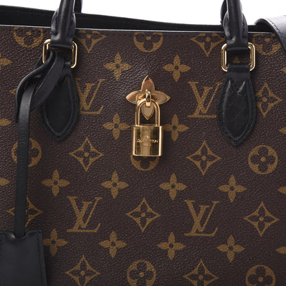 Louis Vuitton Monogram Flower Tote Black 8 of 10