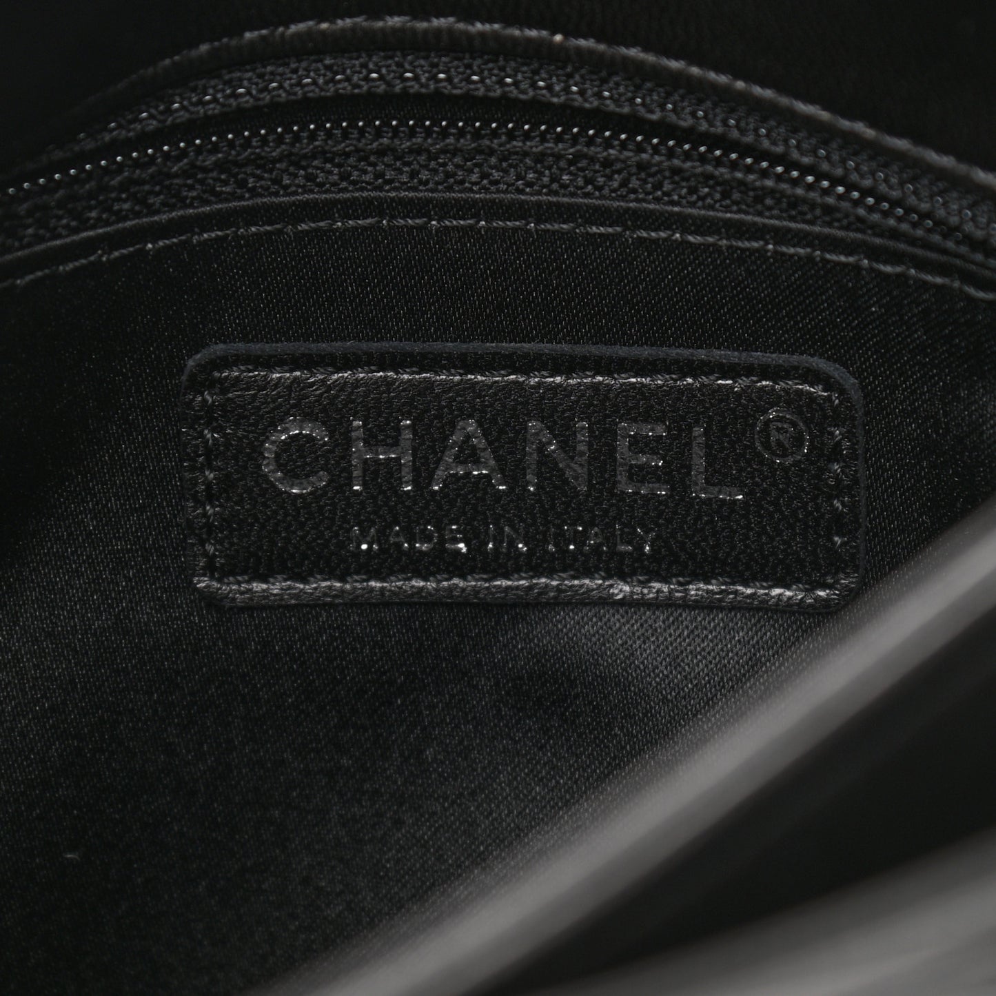 Lambskin Quilted Chanel 3 Large Flap Black
