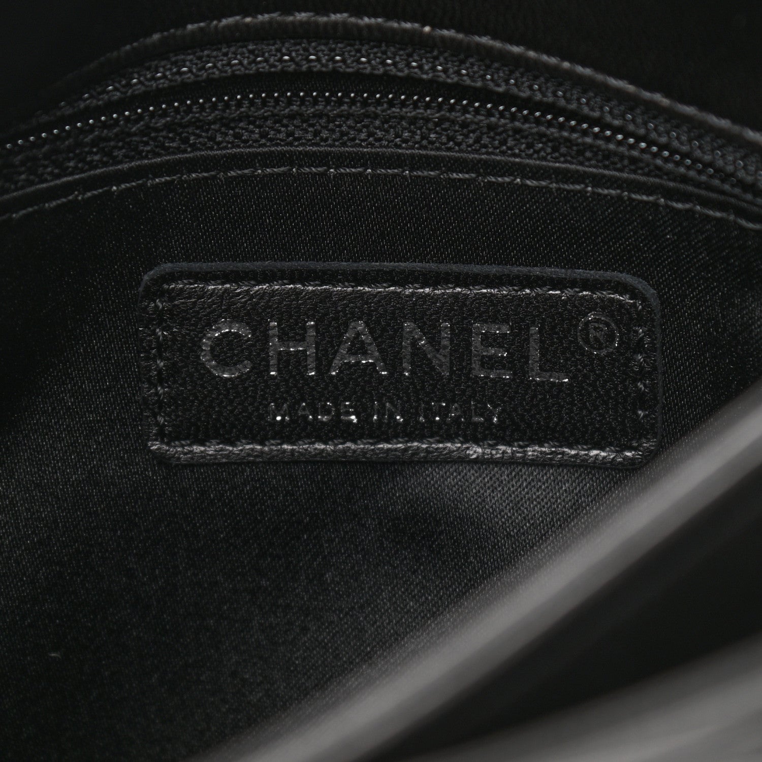 Chanel Lambskin Quilted Chanel 3 Large Flap Black 5 of 10