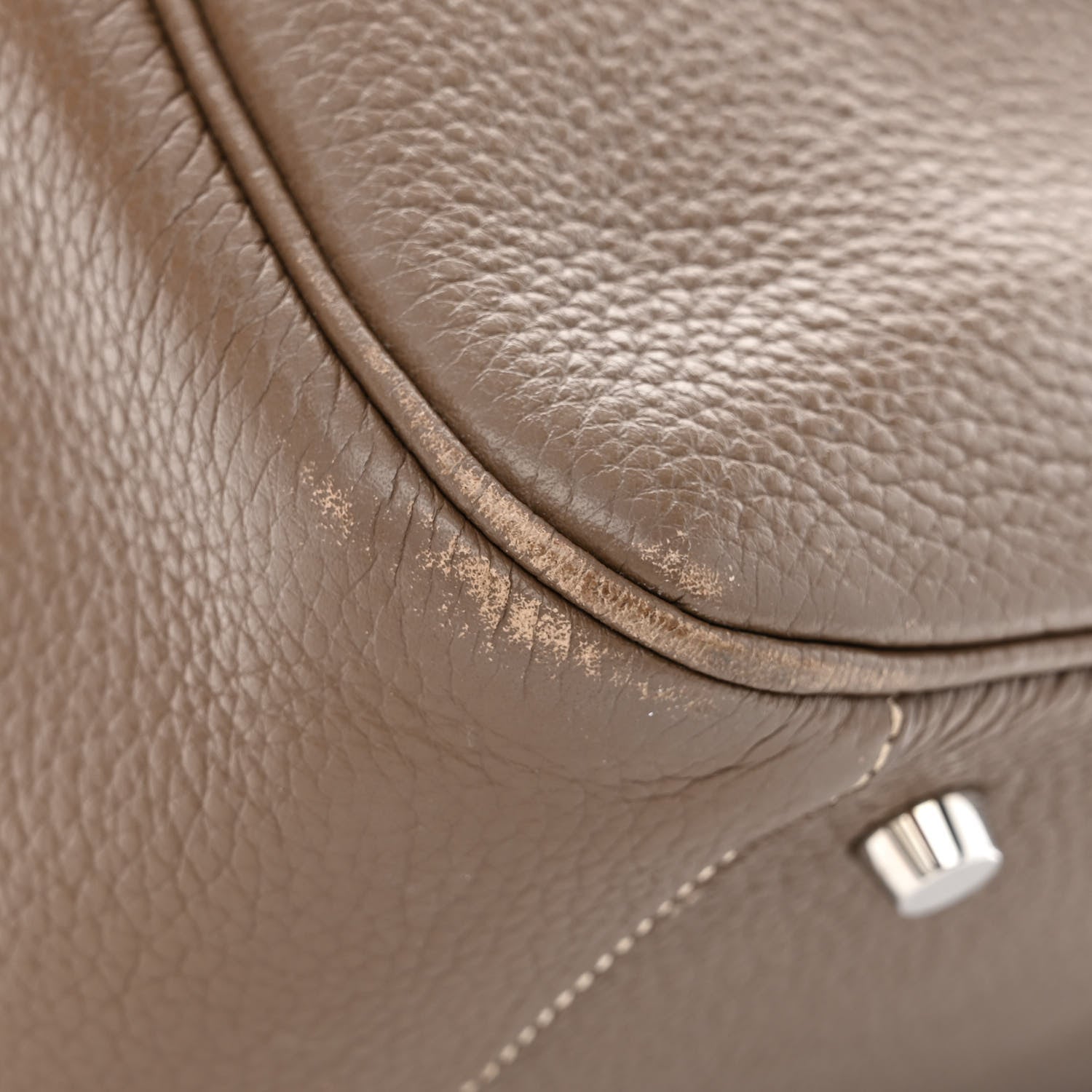 Hermes Taurillon Clemence Lindy 34 Etoupe 12 of 18