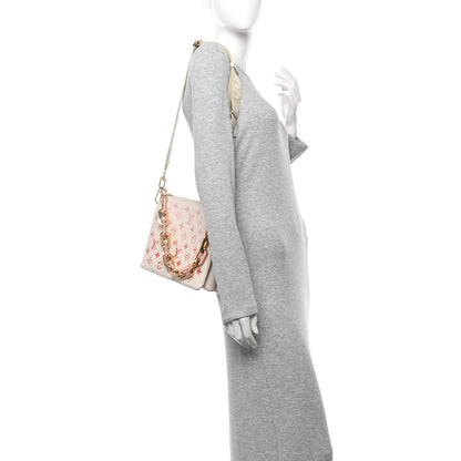 Louis Vuitton Lambskin Embossed Monogram Coussin PM Sunrise Aquarelle 2 of 12