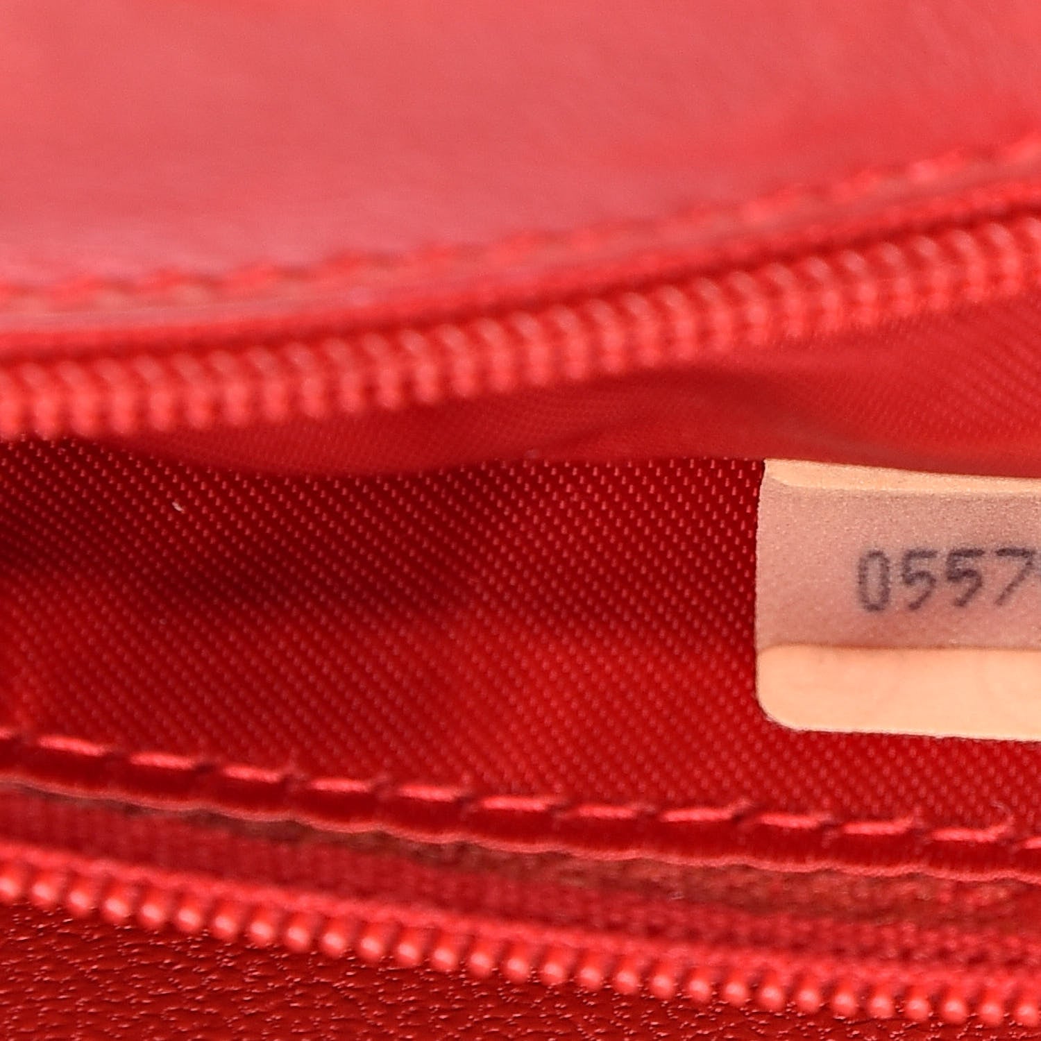 Chanel Lambskin Quilted Flap Shoulder Bag Red 7 of 14