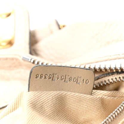Chloe Calfskin Paddington Front Pocket Tote Creme 7 of 10