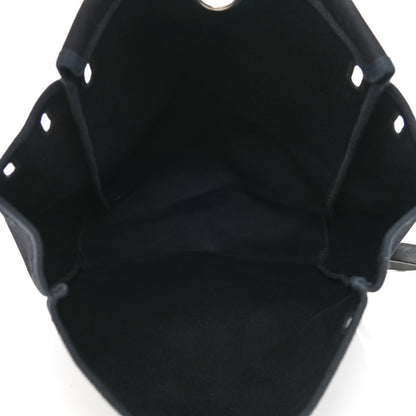 Hermes Toile Vache Calfskin Herbag 30 PM Backpack Black 8 of 18