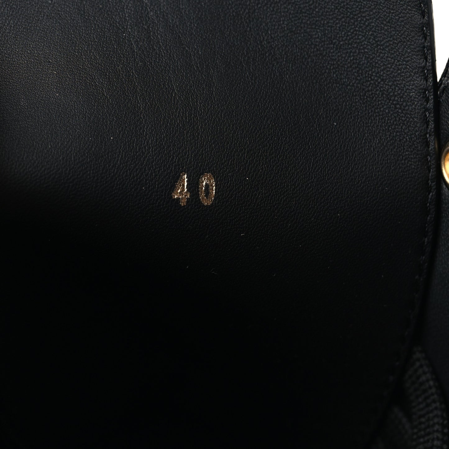 Vitello Abrasivato Fendigraphy 50mm Biker Boots 40 Black