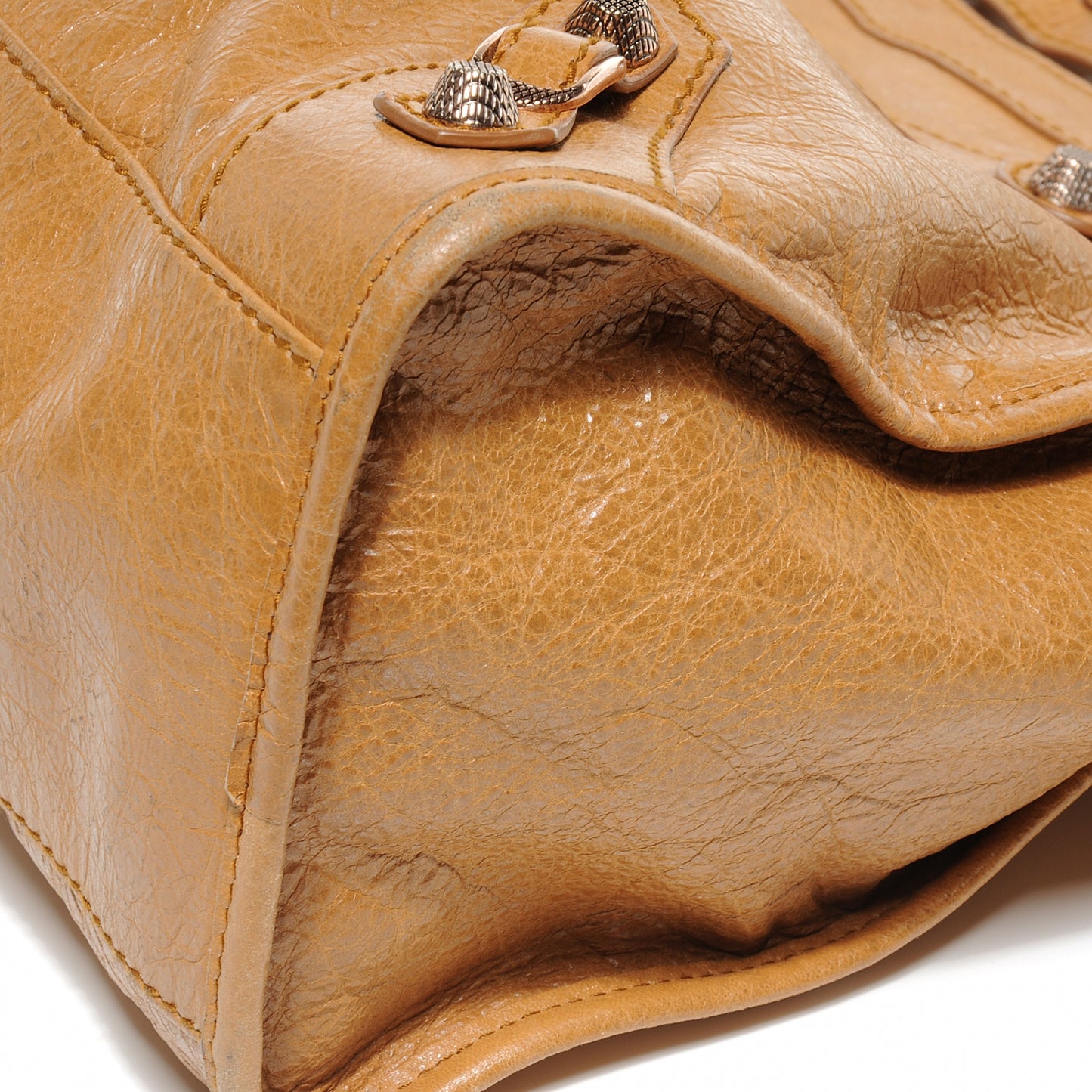 Agneau Giant 12 Rose Gold Hardware City Cumin
