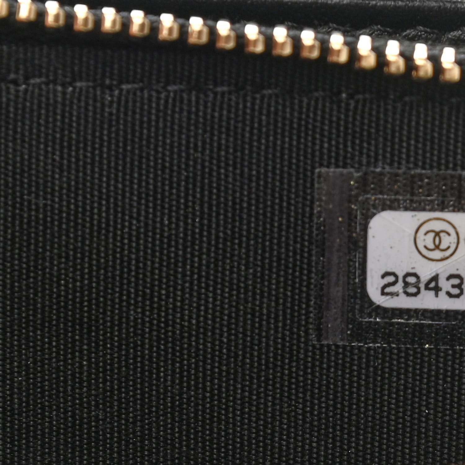 Chanel Caviar Studded Small Deauville Clutch With Chain Black 8 of 11